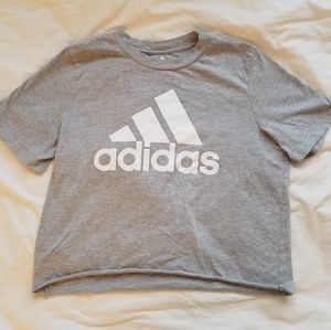 Sold*** Cropped Adidas tee